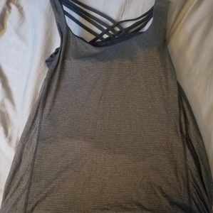 Workout low back tank top